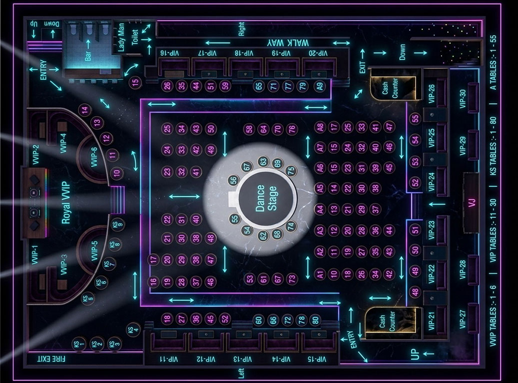 Deck 1 map